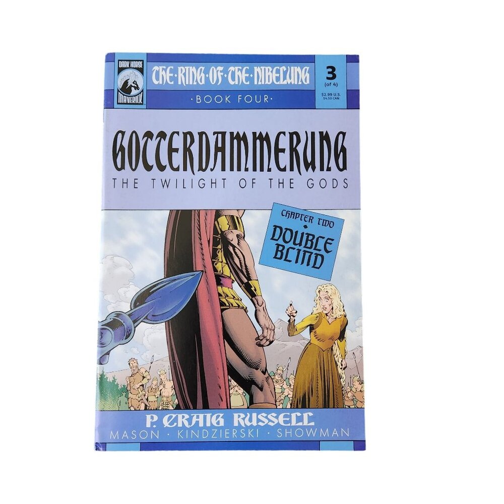 Dark Horse Gotterdammerung #3 2001 Comic Book Collector Bagged Boarded